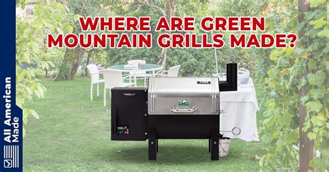 are green mountain grills made in china